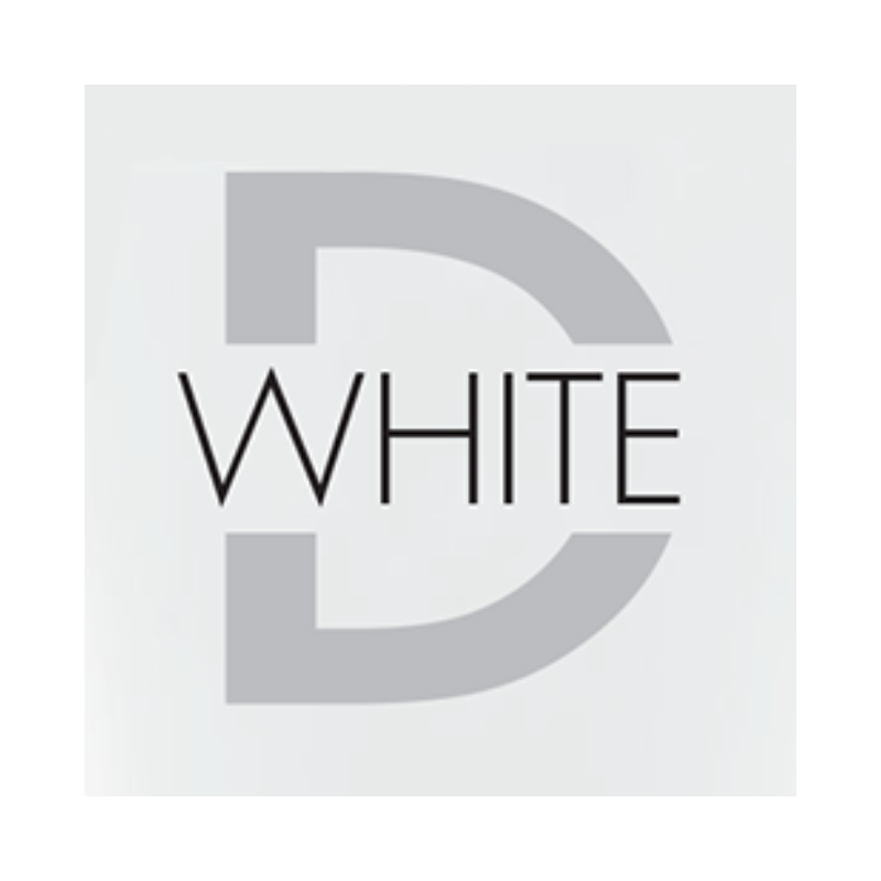 D-WHITE logo